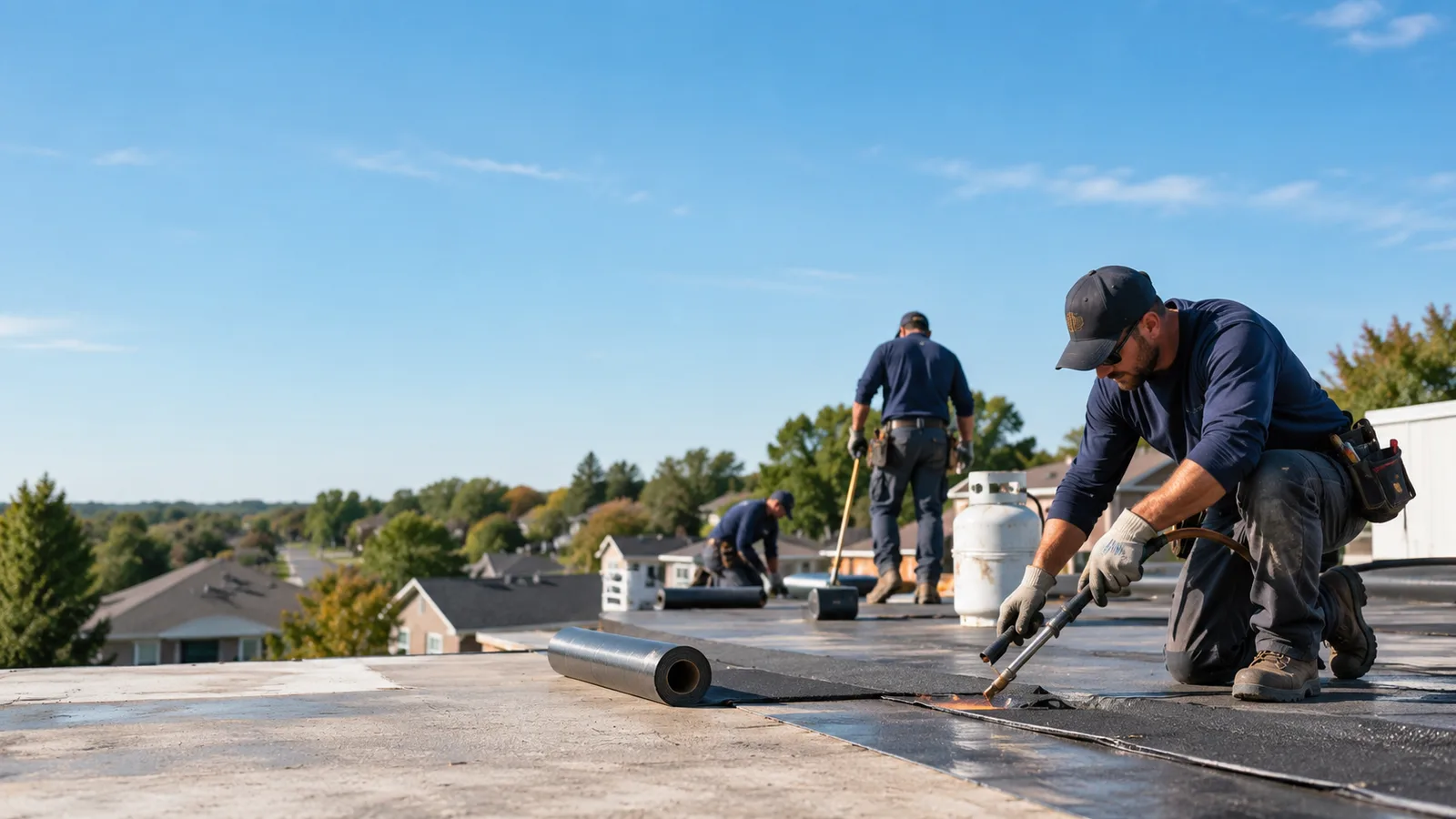 Flat Roof Leak Repair providers in Manhattan, IL